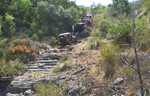 Jeep trail texas